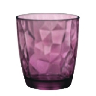 Diamond sklenice na vodu 30 cl - fialová