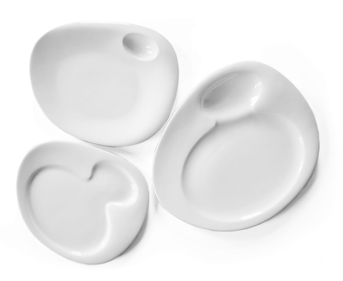 RAK, Talíř mělký, oválný 32 x 26,5 cm Nabur